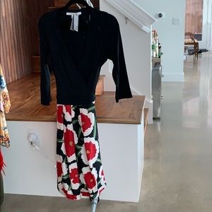 NWT Diane von Furstenberg Poppy Wrap Dress